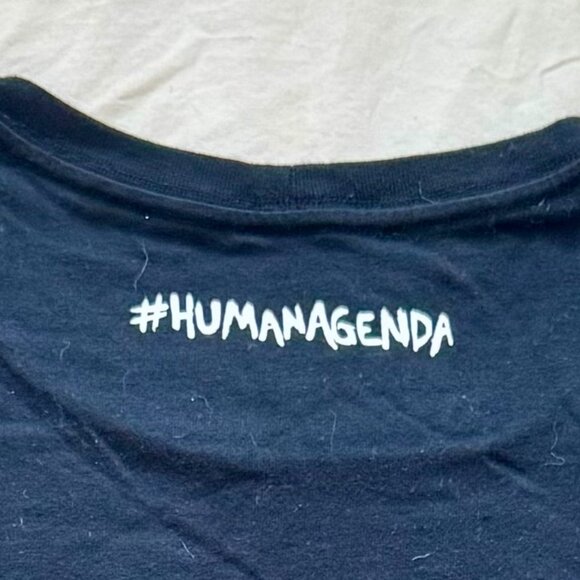 TOMBOYX Black T-Shirt - XL All Gender #HumanAgenda - Picture 4 of 6